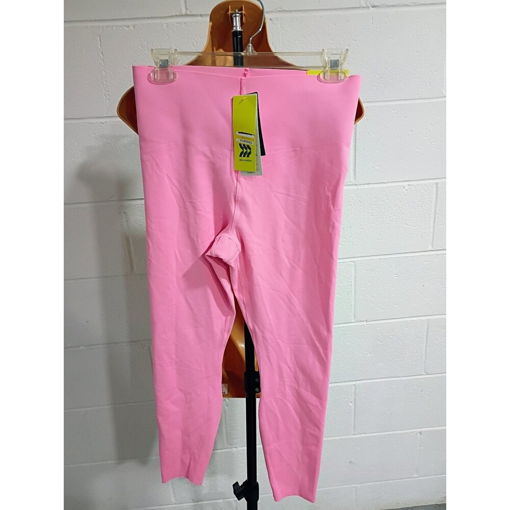 All in Motion Super Flex Bonded Leggings Women's XL Pink Ultra High Rise 7/8